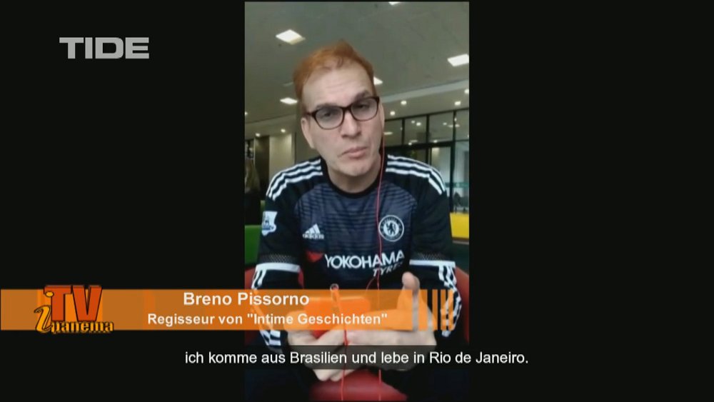 Breno Pissorno sagt Hallo an Tv Ipanema